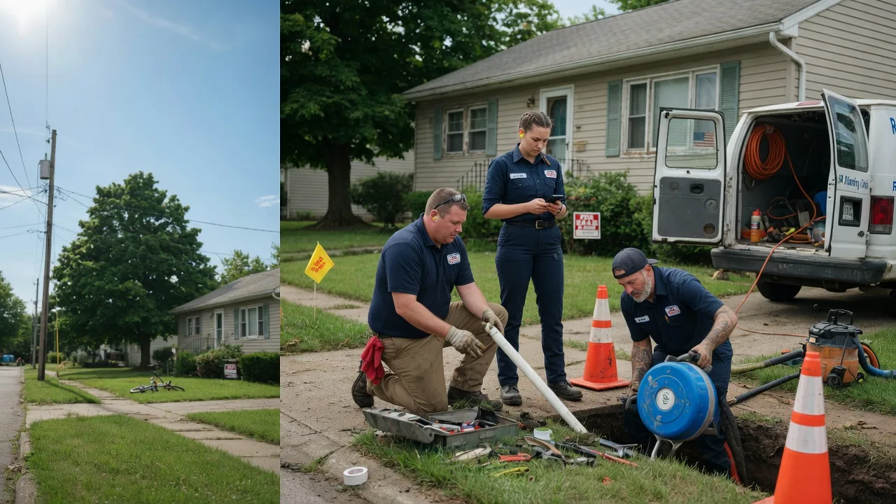 Sewer Line Repair in Ellwood City, PA near me